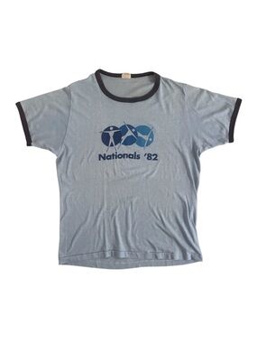 Vintage Stanfields Nationals '82 Ringer T-Shirt